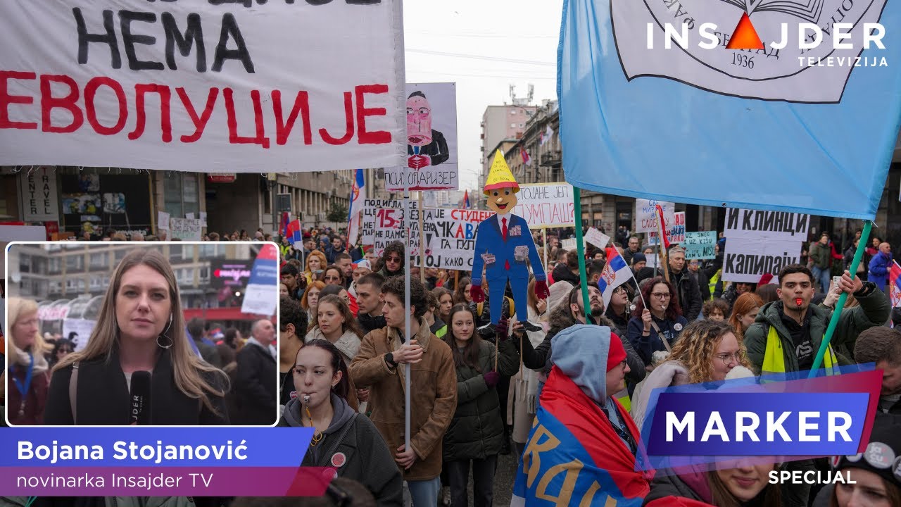 Građani i studenti poručili sa protesta u Nišu da ne odustaju od zahteva