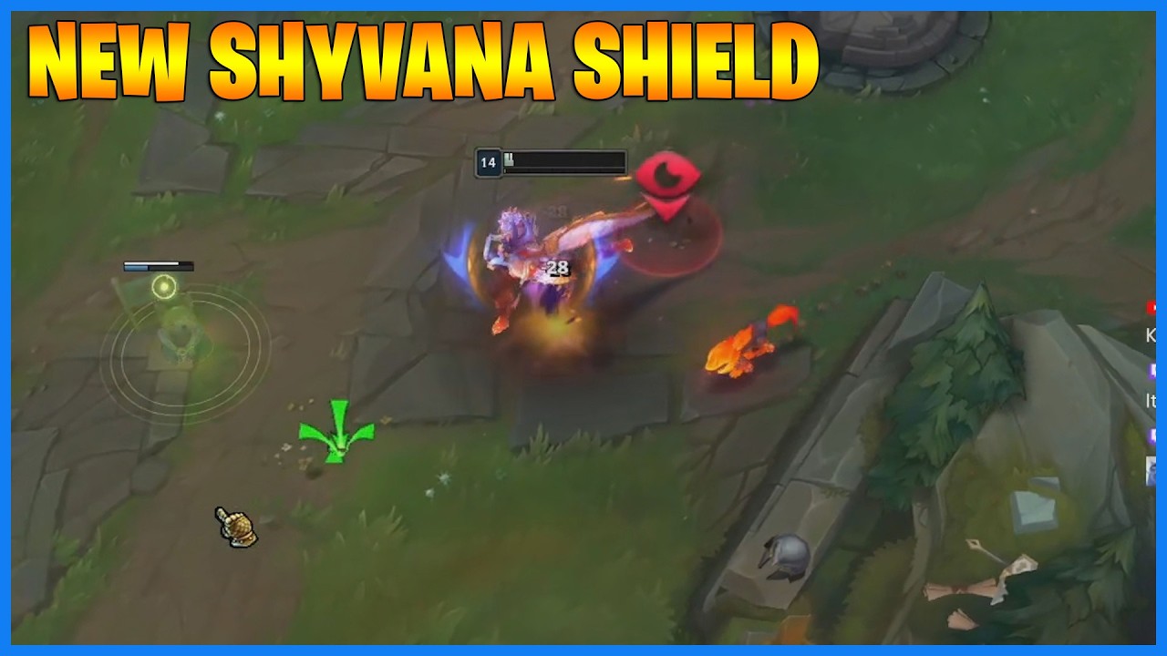 Shyvana Has Jarvan W Now? LoL Daily Moments