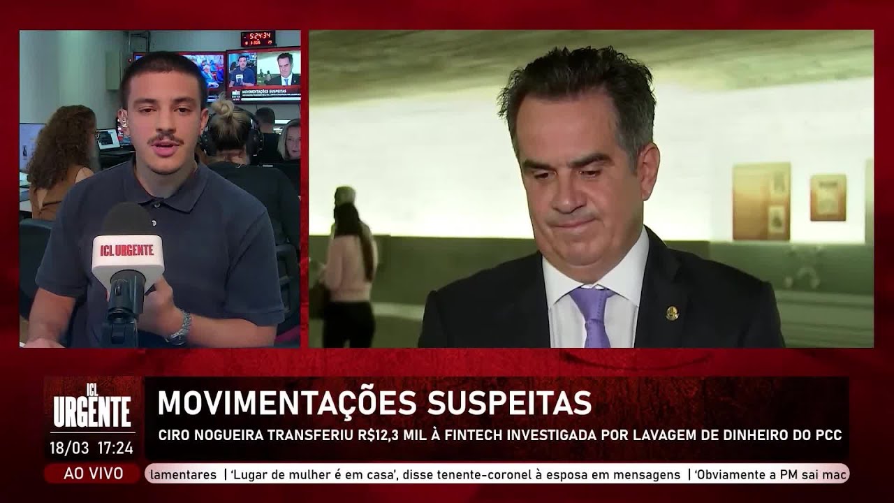 (Coaf) aponta faturas de cart&atilde;o de cr&eacute;dito do senador Ciro Nogueira pagas por dois deputados