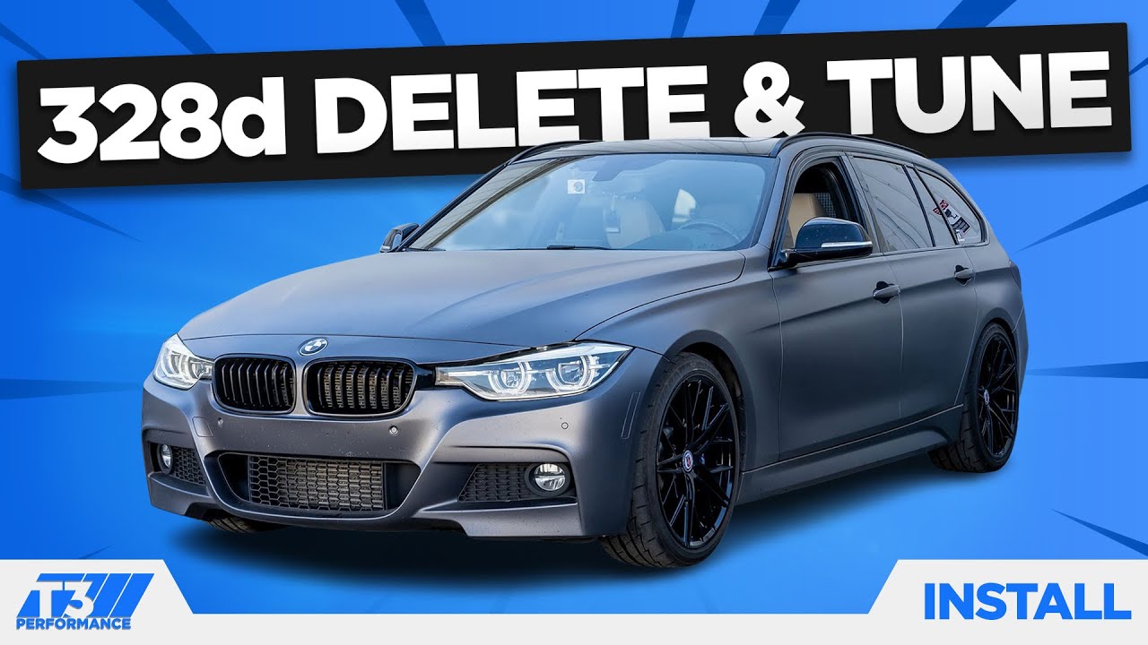 BMW 328d N47 Rawtek Delete & TuneZilla Tune