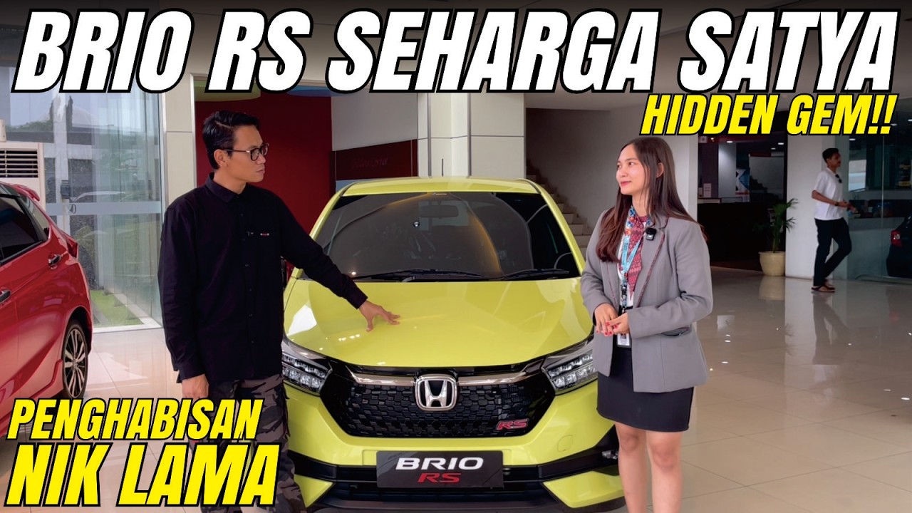 HIDDEN GEM! DISKONNYA LAGI TOP PENGHABISAN NIK LAMA BRIO RS SEHARGA SATYA & HR-V CUMA 300 JUTAAN