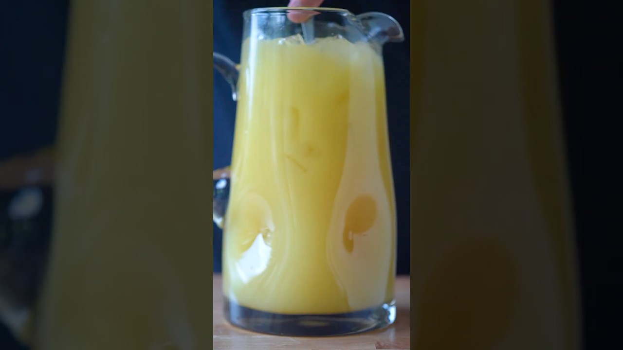 The Perfect Lemonade Recipe | Pineapple Ginger Lemonade