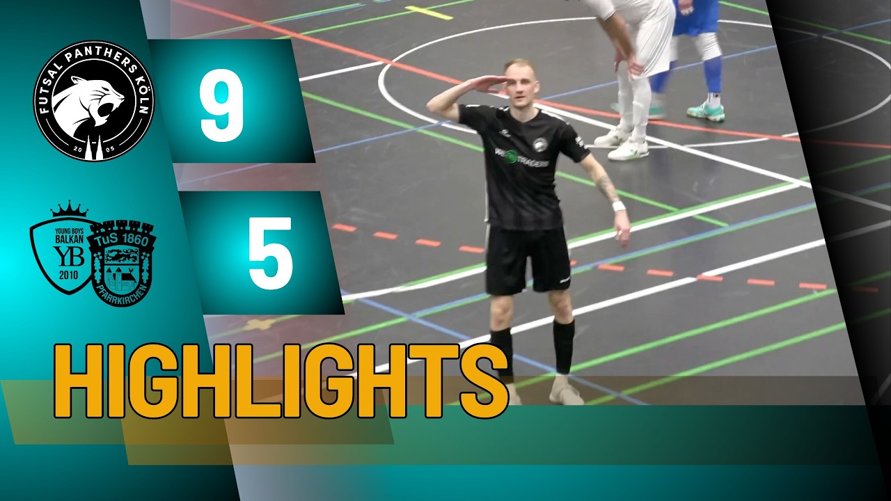 Highlights Futsal Panthers Köln - YB Balkan