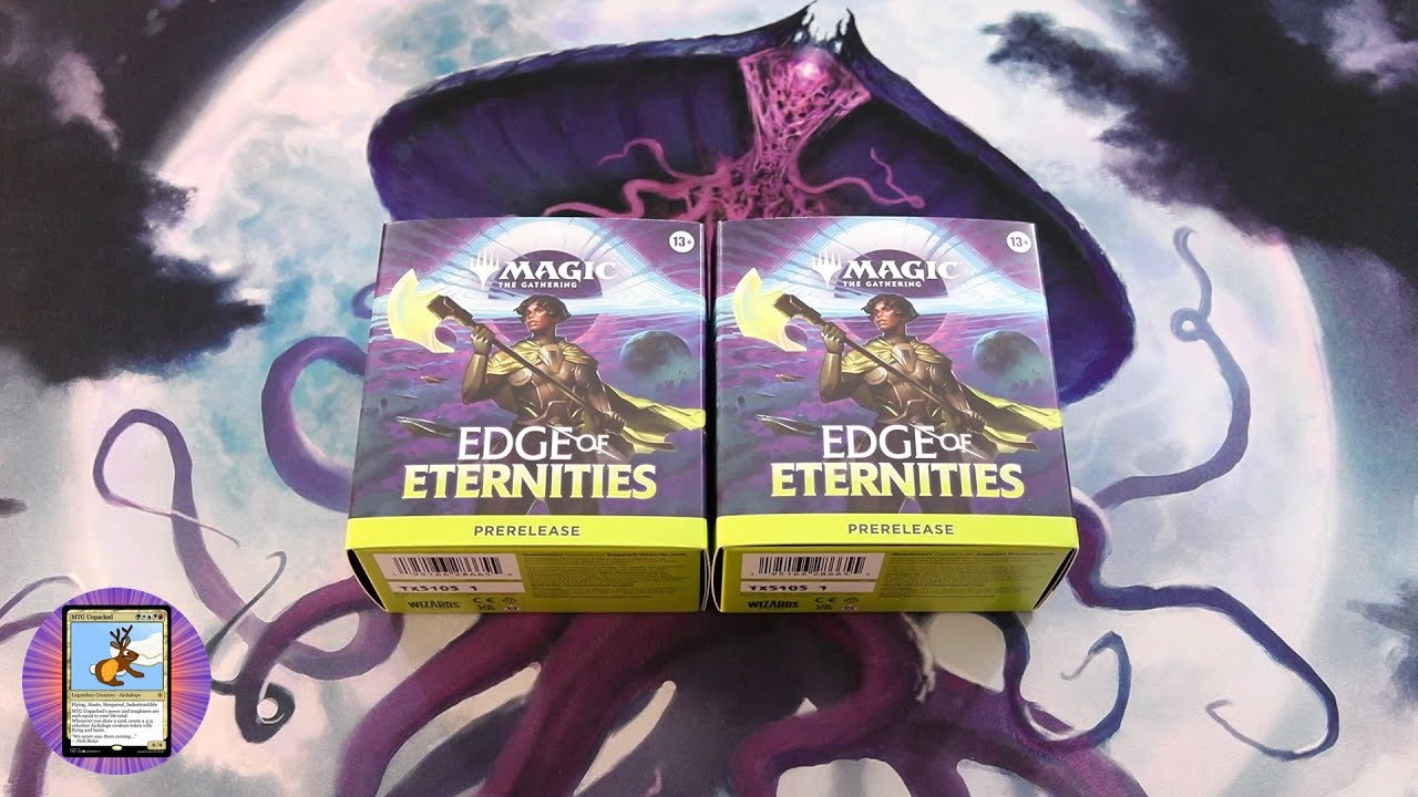 Edge of Eternities Prerelease Packs Unboxed - MYTHICS!