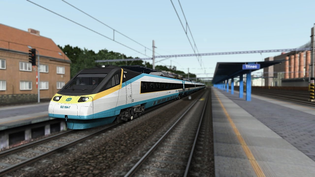 Jazda z vlakom SC 240PENDOLINO Košičan v úseku Čadca - Český Tešín