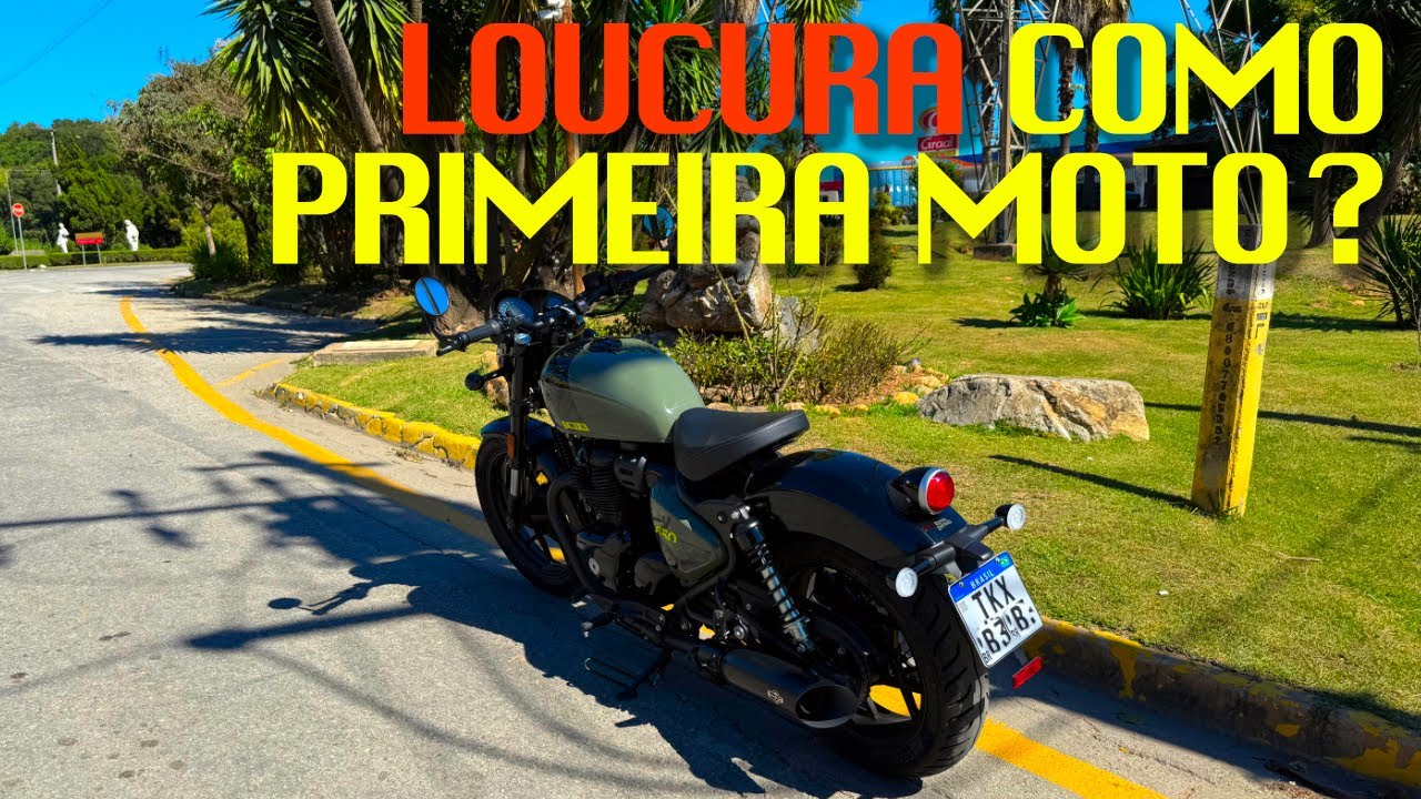 SHOTGUN 650 COMO PRIMEIRA MOTO? 