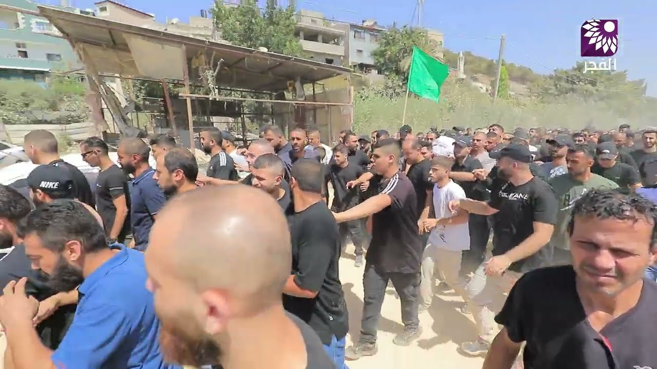 تشييع 4 شهداء في مخيم نور شمس بطولكرم