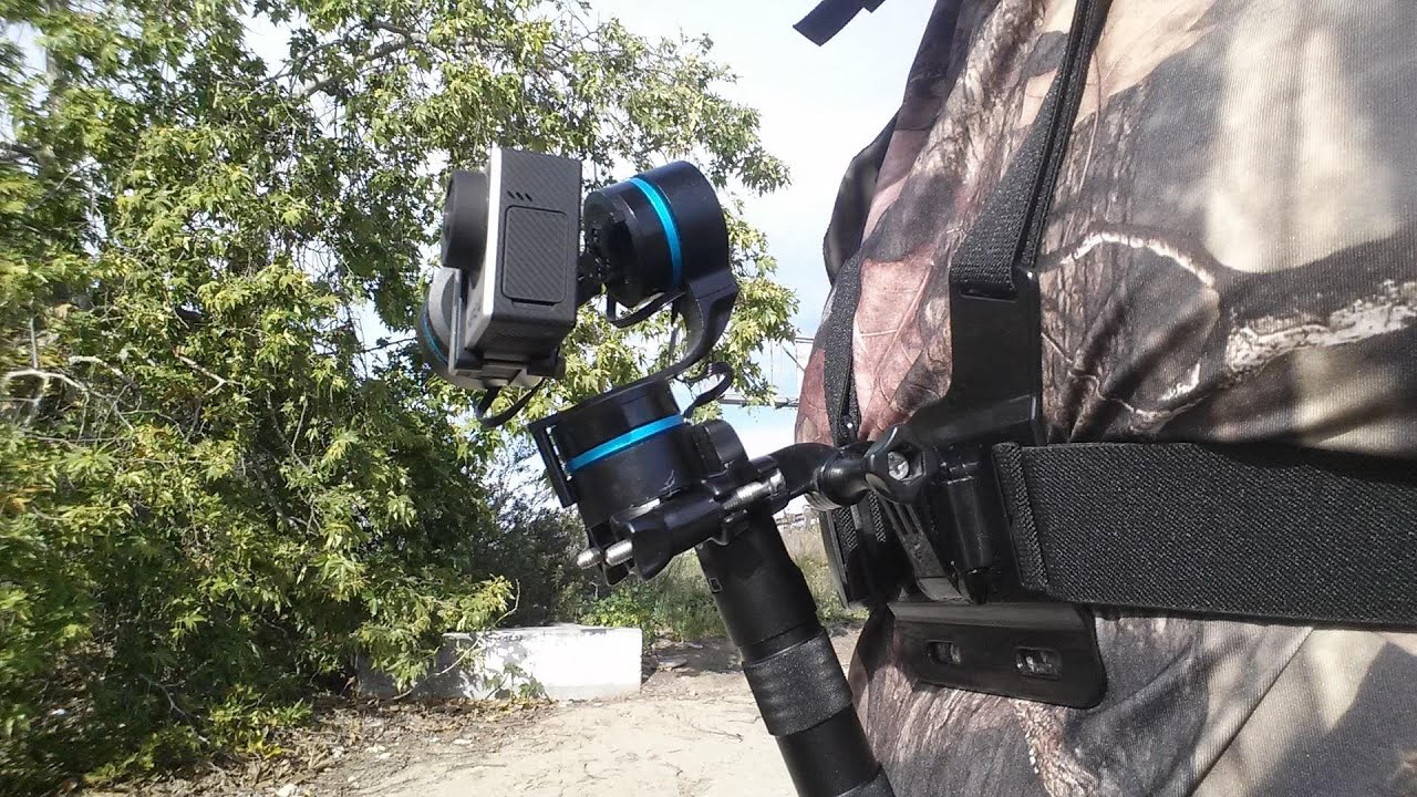 (Updated) Feiyu G3 Gimbal and GoPro chest harness comparisons for biking walking and jogging