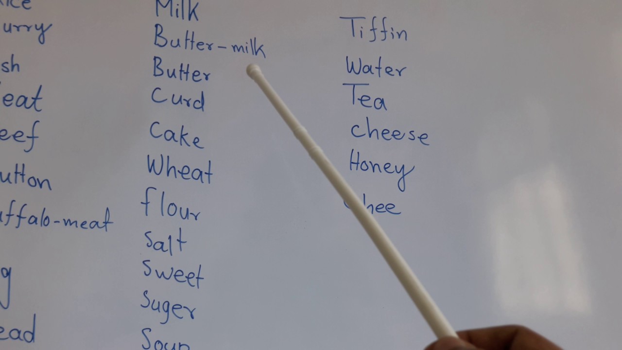 Lesson 23 about foods and drinks Rohingya English club