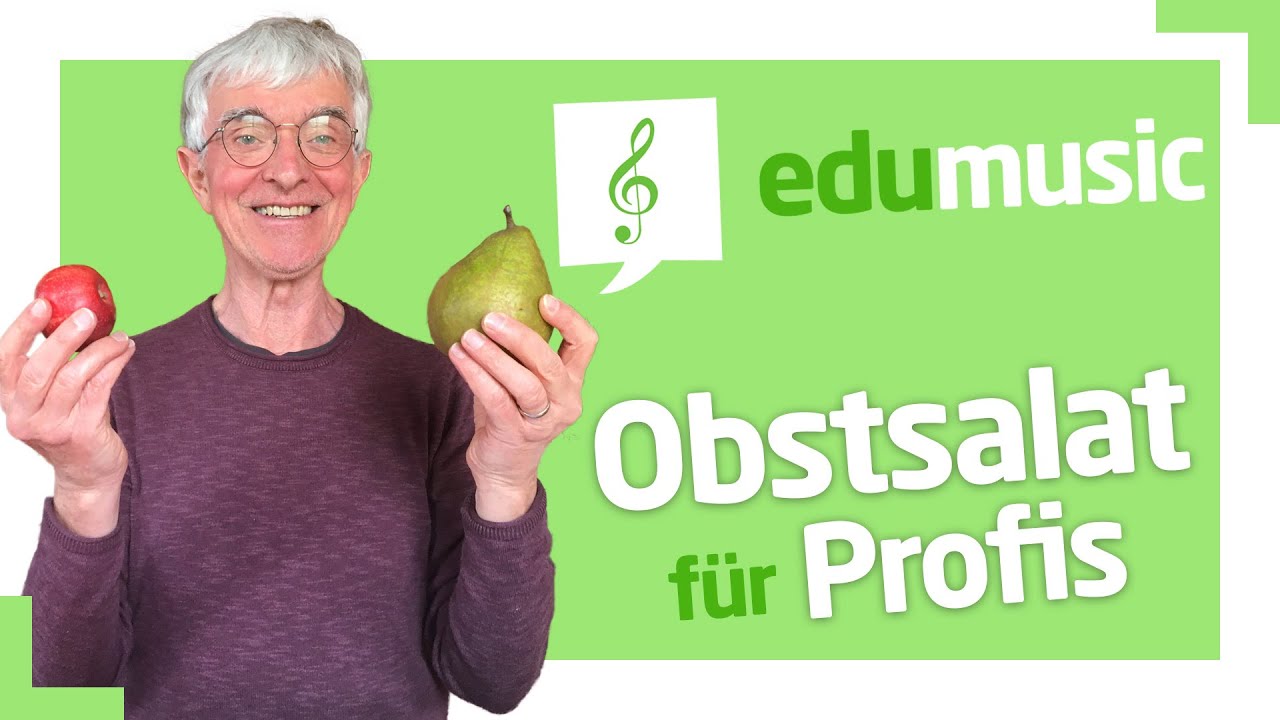 #edumusic - Rhythmus mit Obstsorten f&uuml;r Experten