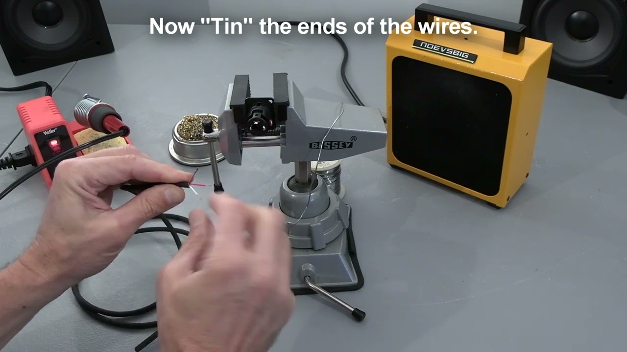 How to Solder a 1/4