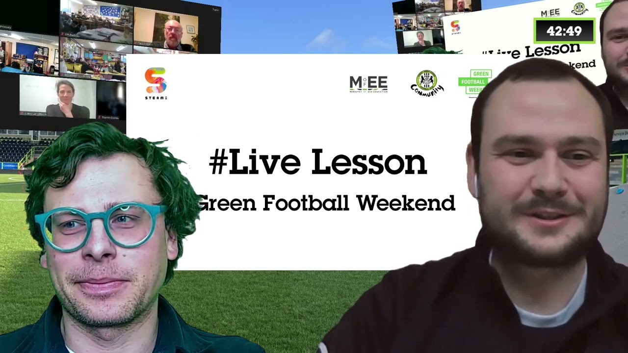 LIVE: The Green Football Weekend Live Lesson : From 'The World's Greenest Football Club'