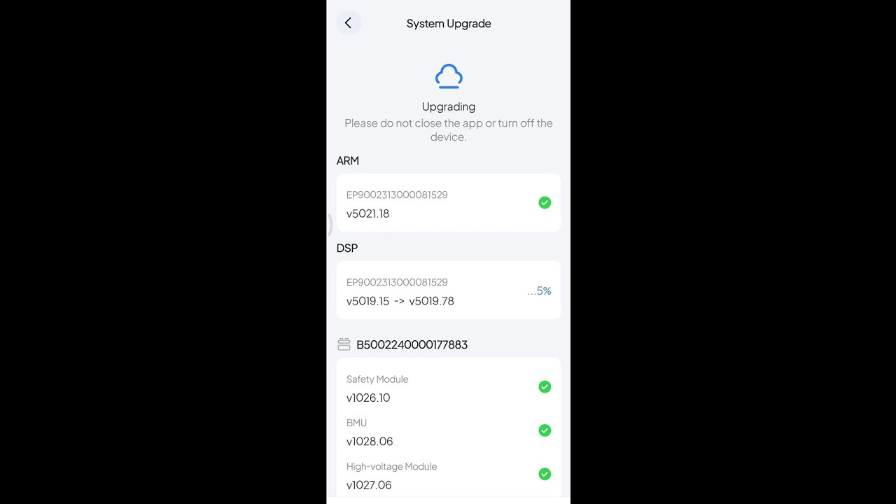 How to update new firmware for EP900 & EP800