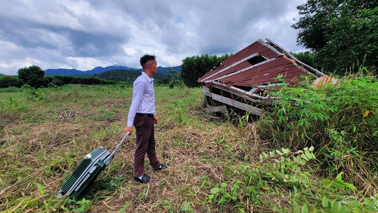 CEO leaves the city for the woods to restore an abandoned old house. Unbelievable transformation
