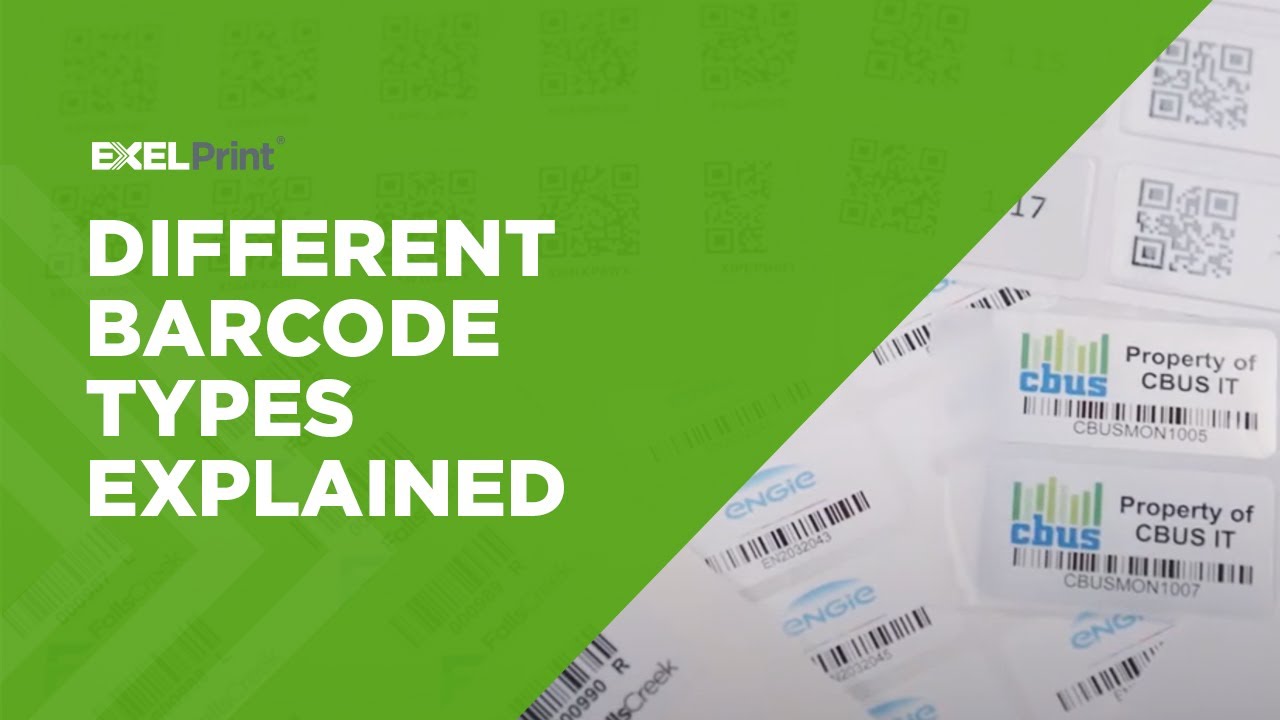 Different Barcodes Types Explained