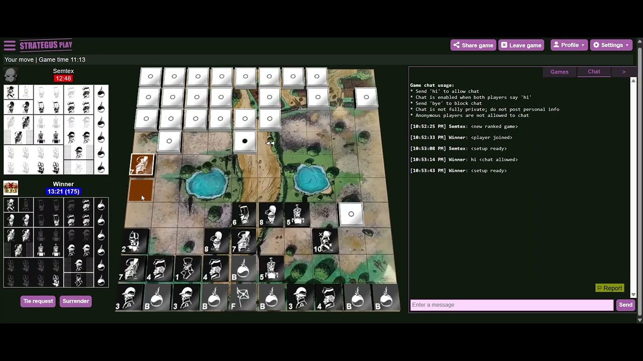 Winner vs Semtex Ranked game