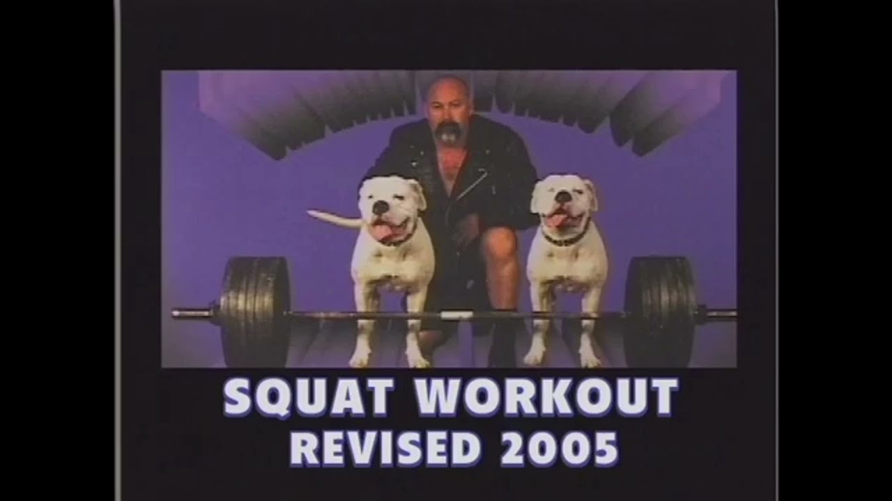 Louie Simmons Squat Workout 2005 - Westside Barbell