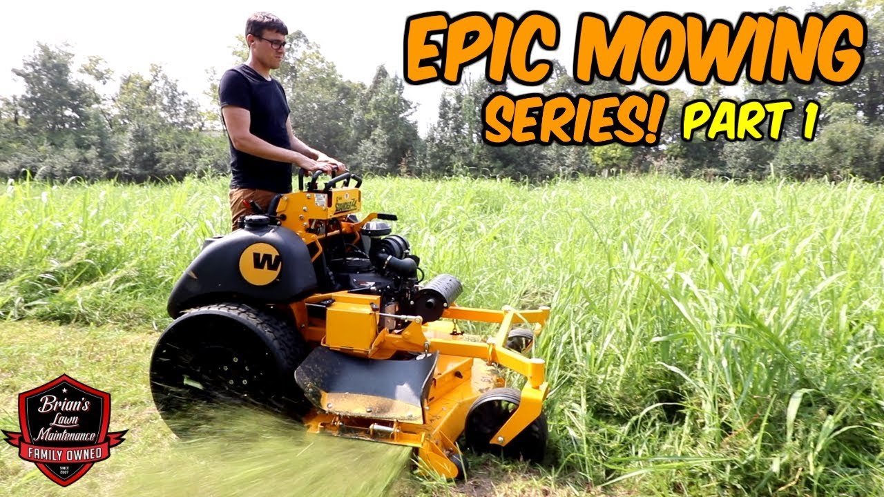 EPIC Mower Wars - DEMOING a DOZEN Mowers w/ Ed Wright and The Dirt Monkey [Part 1]