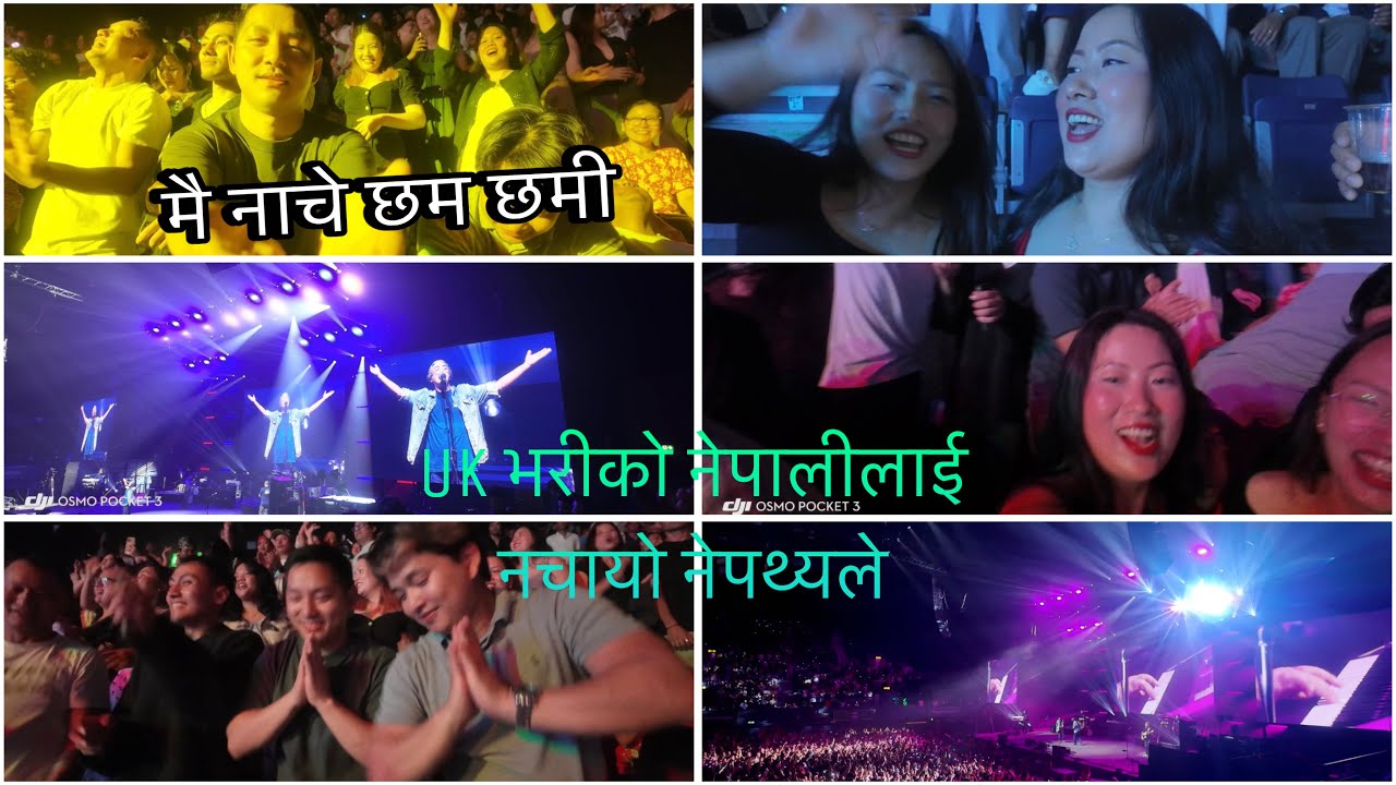 Mai Nache Cham Chami Nepathya  || United Kingdom 🇬🇧 ||  #concert  #nepathya  #london  #live  #2025 