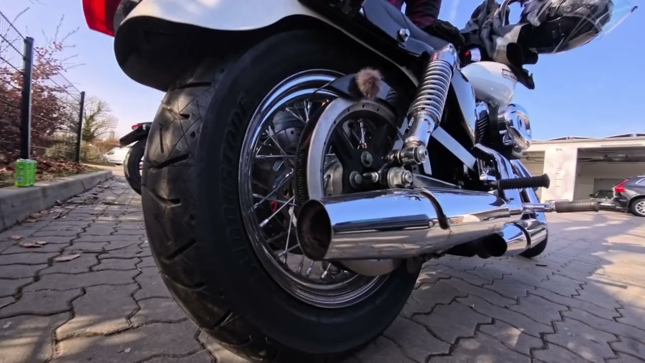 Harley Davidson Sportster XL 1200 L with Insta 360 Mic Air + Ace Pro 2 Exhaust Soundtest