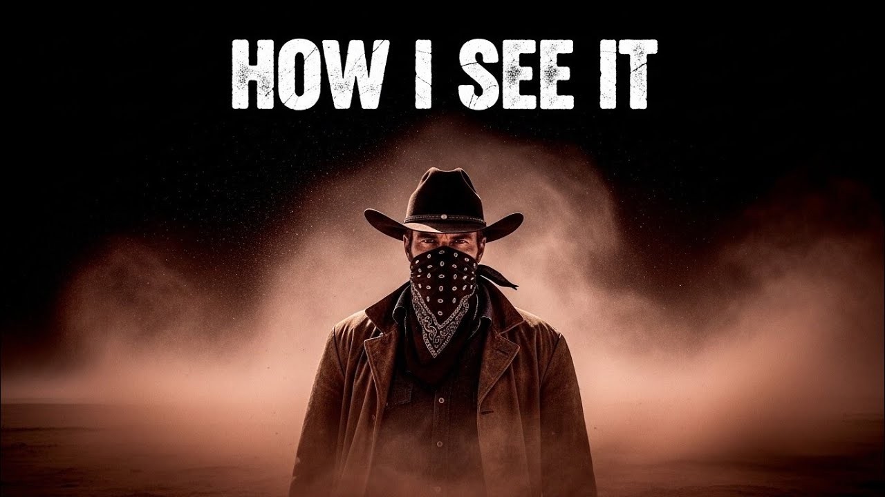 How I See It | Dark Outlaw Country Anthem | (Lyrical music video)