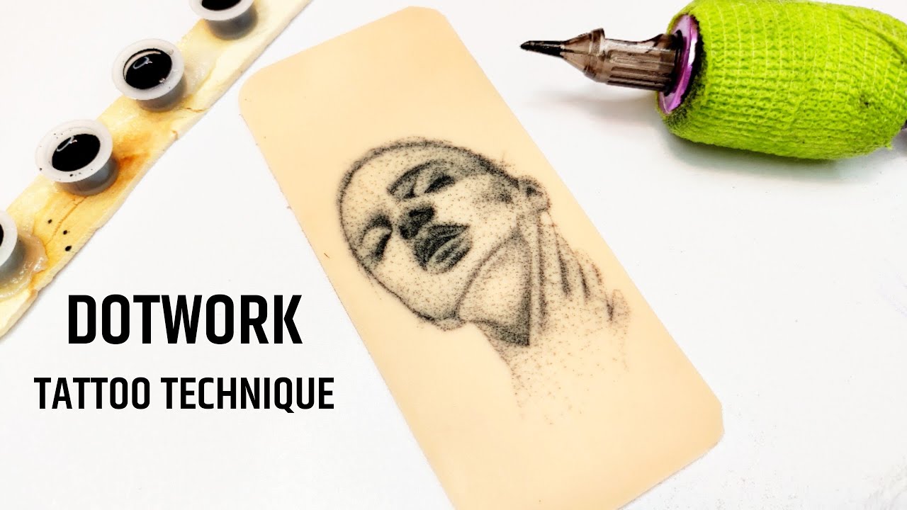 5-минутный урок по Dotwork, который поможет вам БЫСТРО начать работу!