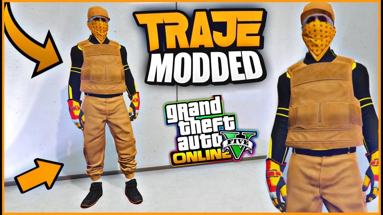 *EXCLUSIVO* CONJUNTO HACKER JOGGERS,CHALECO + TRON SHUES👟 GTA5 ONLINE 1.45