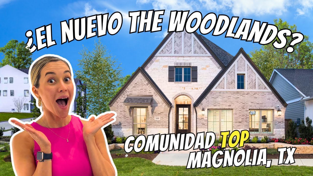 ¿El nuevo Woodlands de Houston? 🤔Casas NUEVAS en MAGNOLIA TX