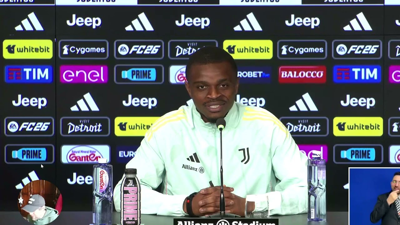 Pierre Kalulu presenta Roma   Juventus