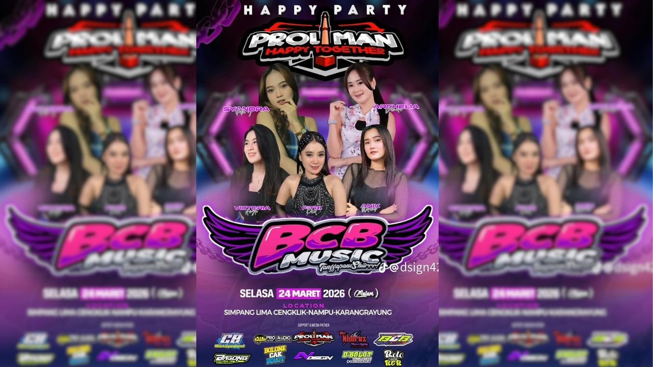 🔴#LIVE BCB MUSIC - HAPPY PARTY PROLIMAN - CENGKLIK NAMPU - DIAN PRO AUDIO - 24 MARET 2026
