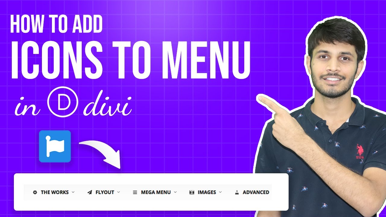 How To Add Fonts Awesome Icons To The Divi Navigation Menu | Divi Tutorial - Wordpress
