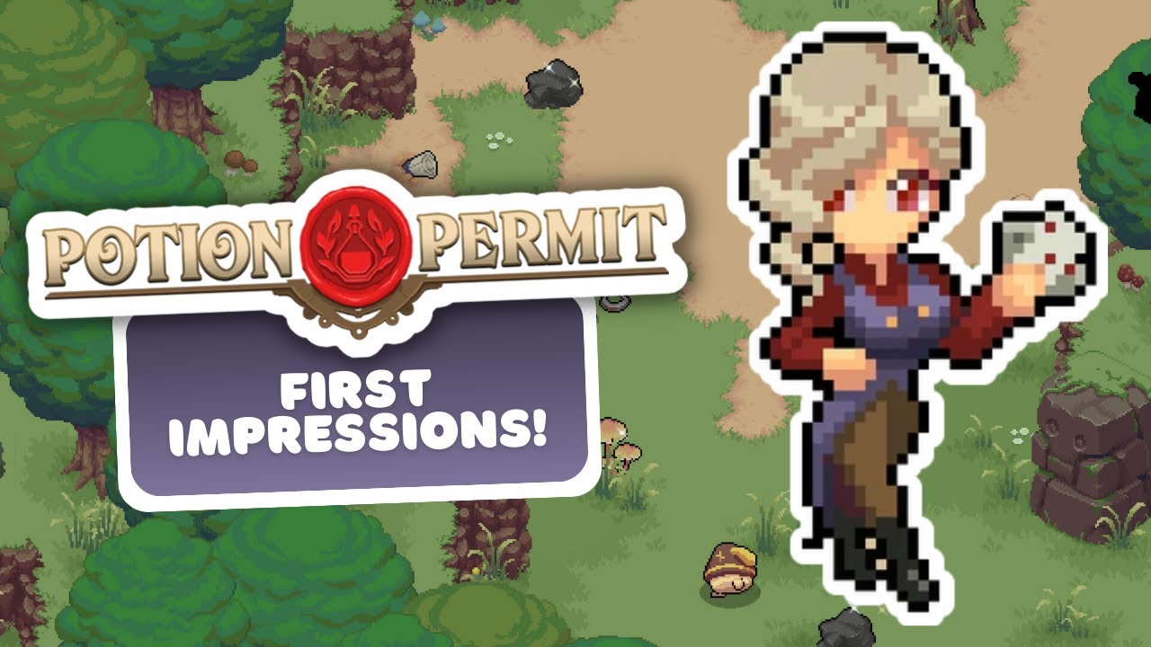 AN ALCHEMY LIFE SIM!!! | Potion Permit Gameplay