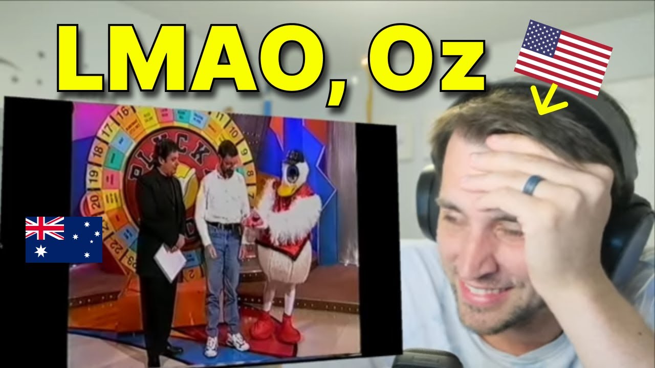 American reacts to Hey Hey It's Saturday - Plucka Duck