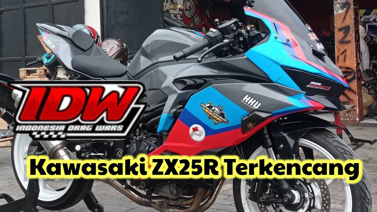 Racikan ZX25R Terkencang di Indonesia Drag Wars
