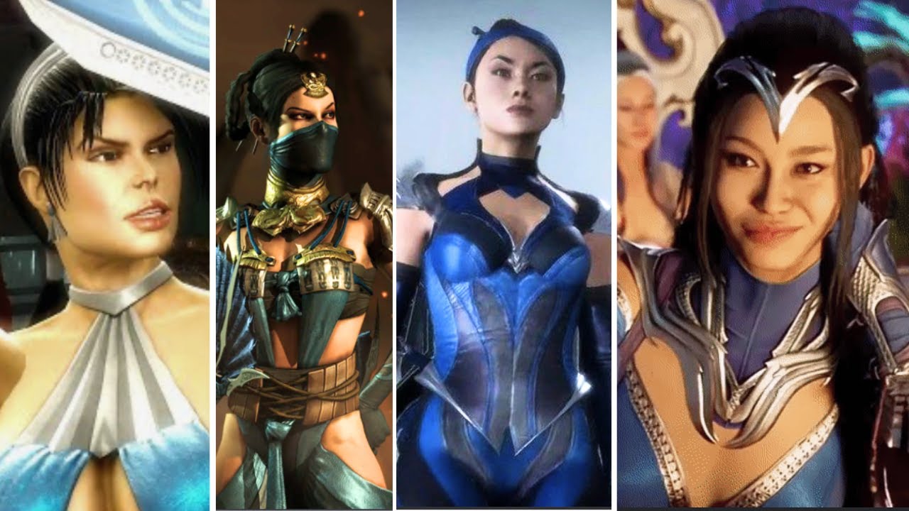 Kitana's Evolution in MK9, MKX, MK11 & MK1