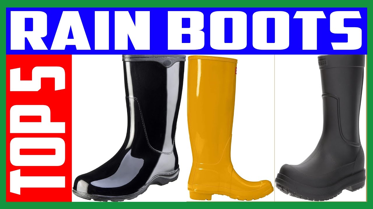 Top 5 Best Rain Boots Review  Buying Guide in 2020