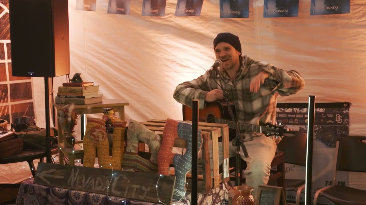 Our little Tiny Desk Concert at The Mine Shaft Saloon - Raver The Bard