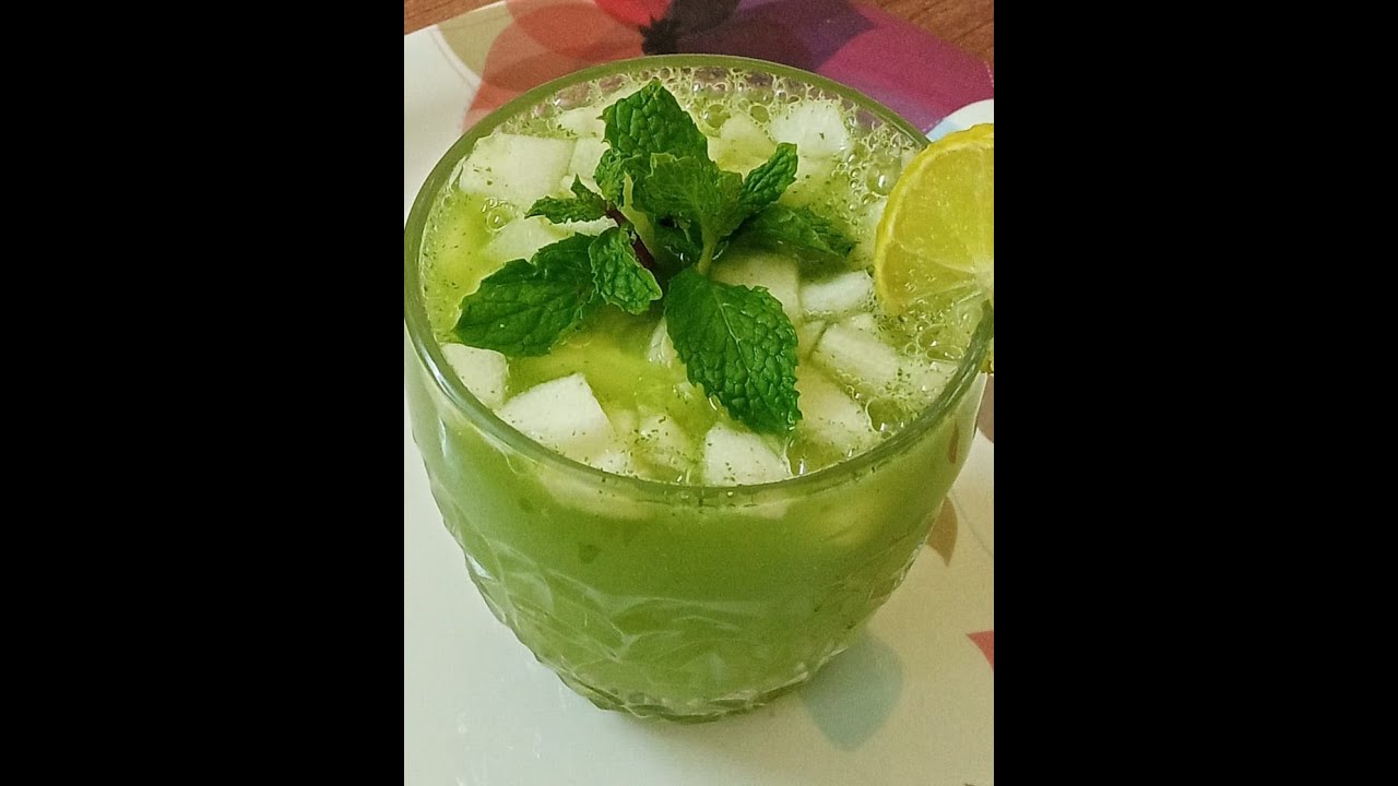 Cucumber Lemon Mint Cooler | Healthy refreshing drink for weightloss | Immunity booster | #Shorts