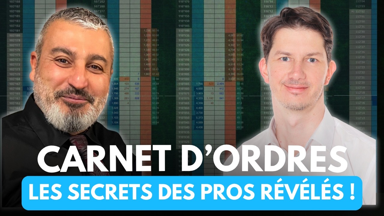 Carnet d’ordres & Market Profile : la méthode Arababian & Graf [Webinaire complet]