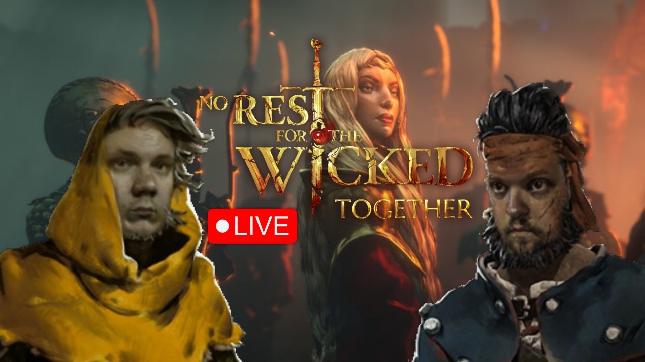 No Rest For The Wicked LIVE Part 4 - Täyttä KAAOSTA! Mitä nyt tapahtuu?