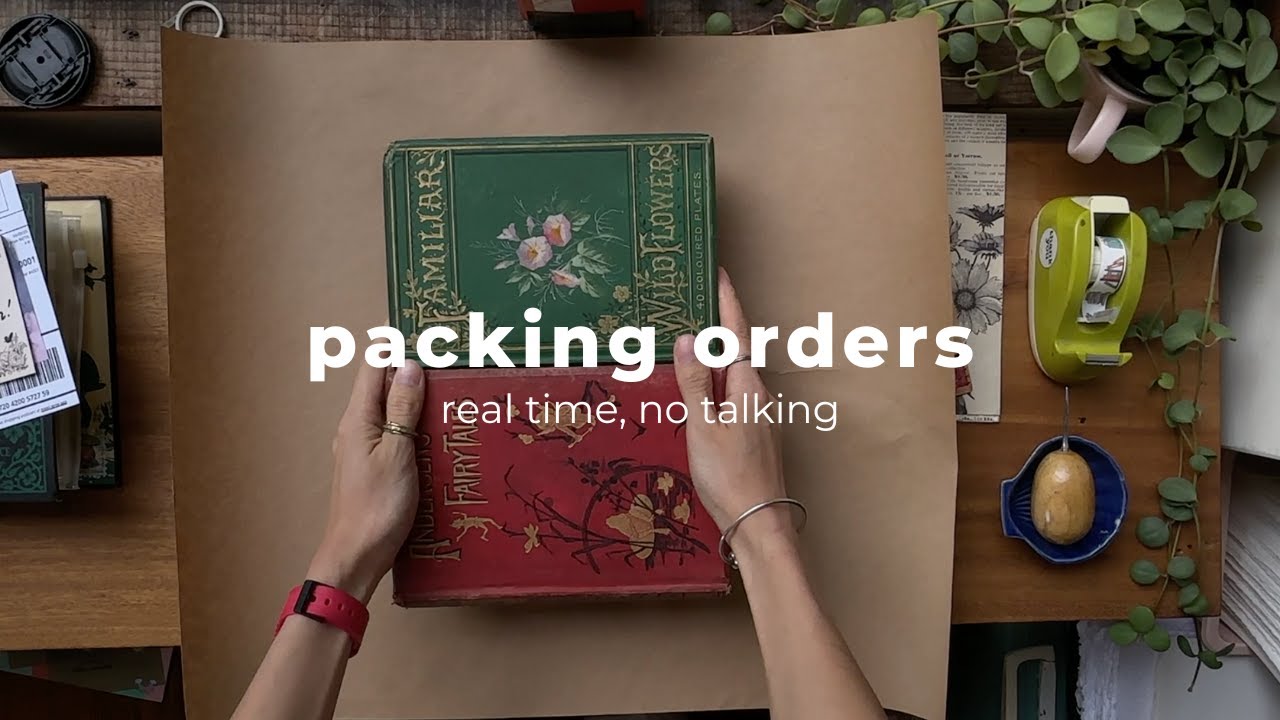 real time order packaging video - long asmr, no mid-roll ads