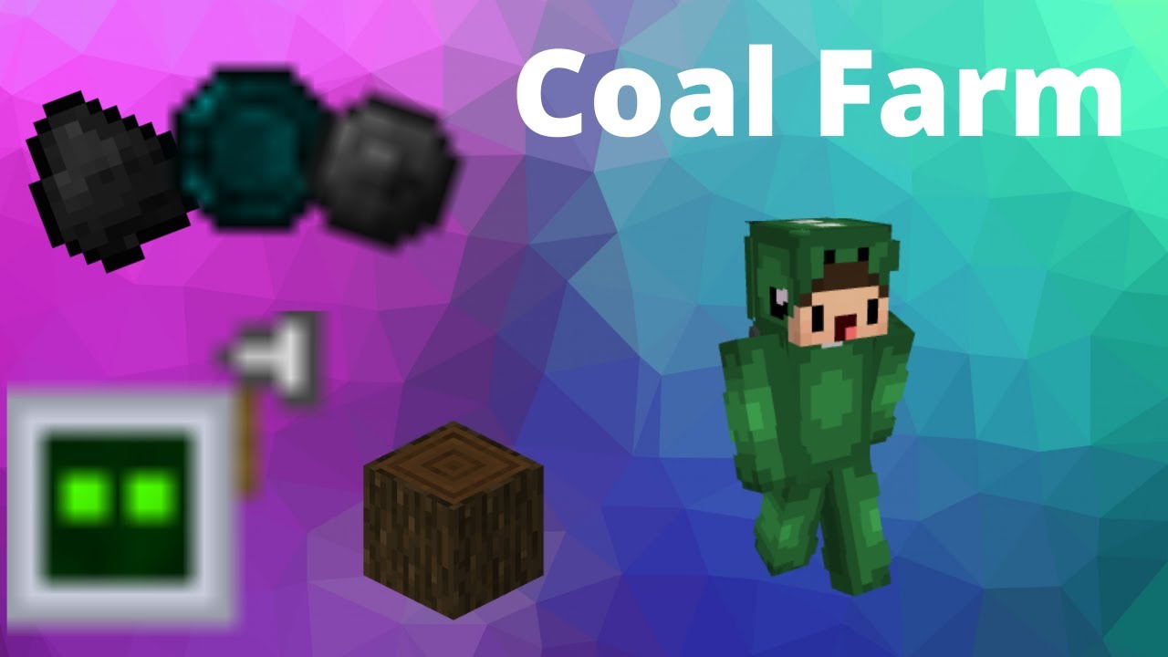 Granja de Carbon/Coal Farm SlimeFun tutorial#2