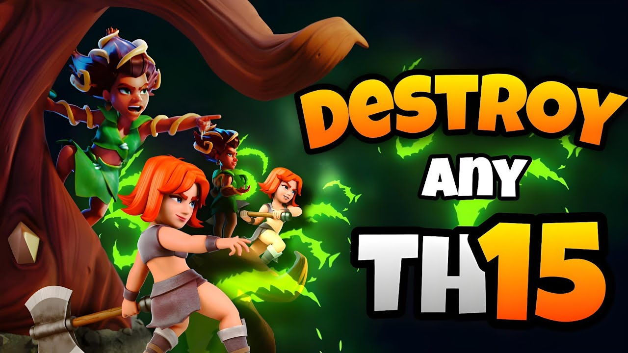 TH15 Root Rider Valkyrie Attack Strategy !! Best Th15 Attack Strategy (Clash of Clans)