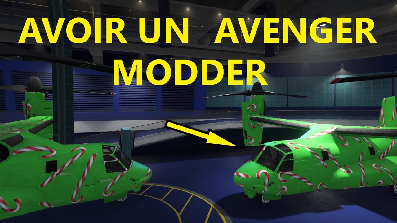 GLITCH //  COMMENT AVOIR UN AVENGER MODDER DANS GTA 5 // DON D AVENGER ENTRE AMIS // GC2F // 1.58