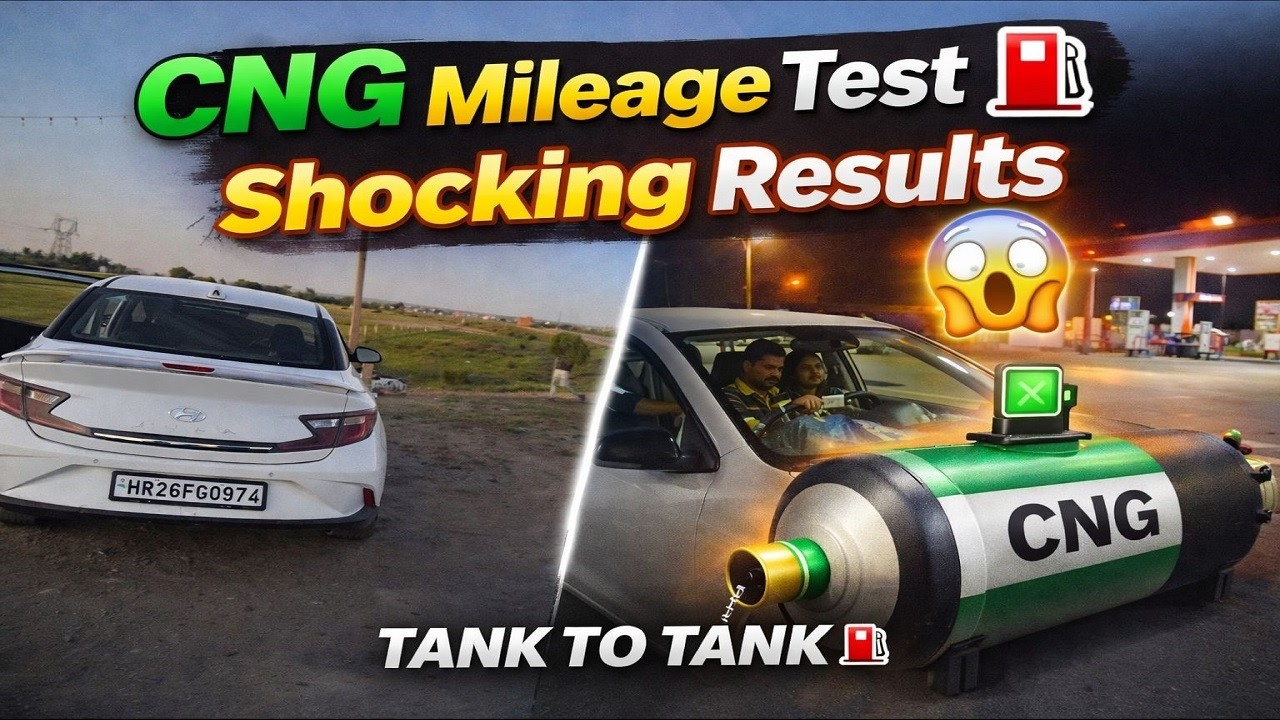 Aura itna Mileage? 😱 CNG Tank to Tank Test | सच सामने! Hyundai Aura