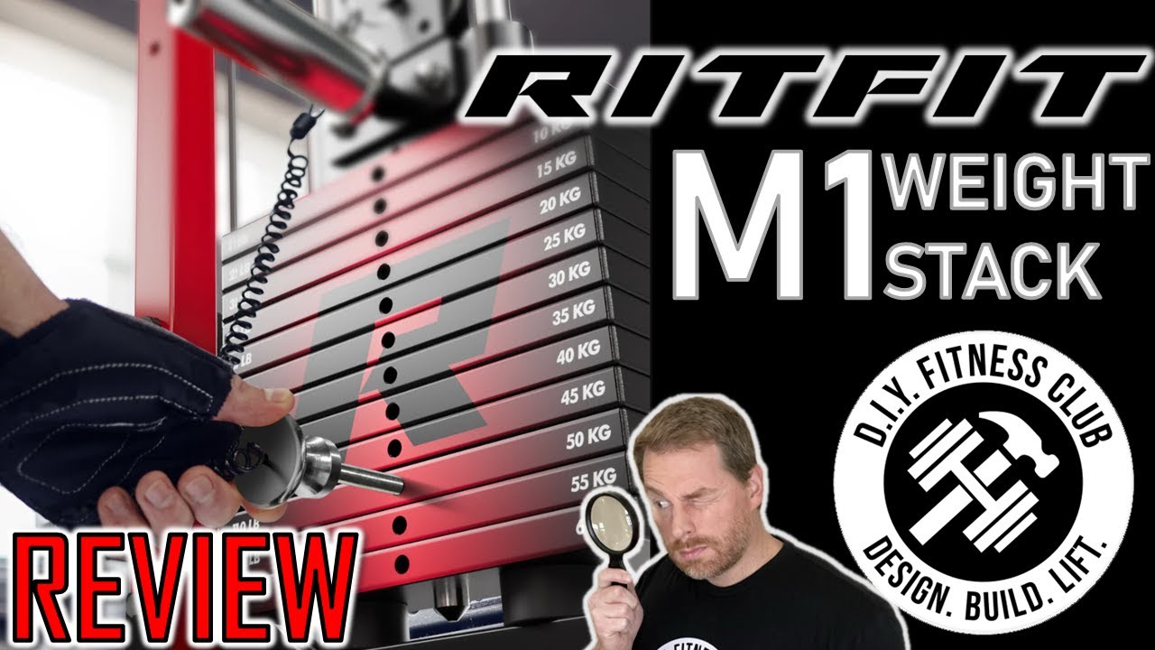 RitFit M1 Weight Stack Review: WSM1 Weight Stack Set 264lbs for M1