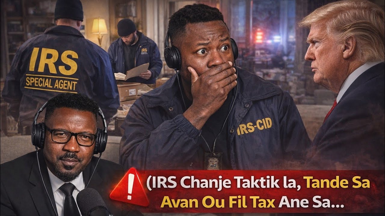 ATANSYON 🚨IRS Chanje Taktik - Tande Sa Avan Ou File Tax Ane Sa! (US Citizen, TPS, Azil, GreenCard)