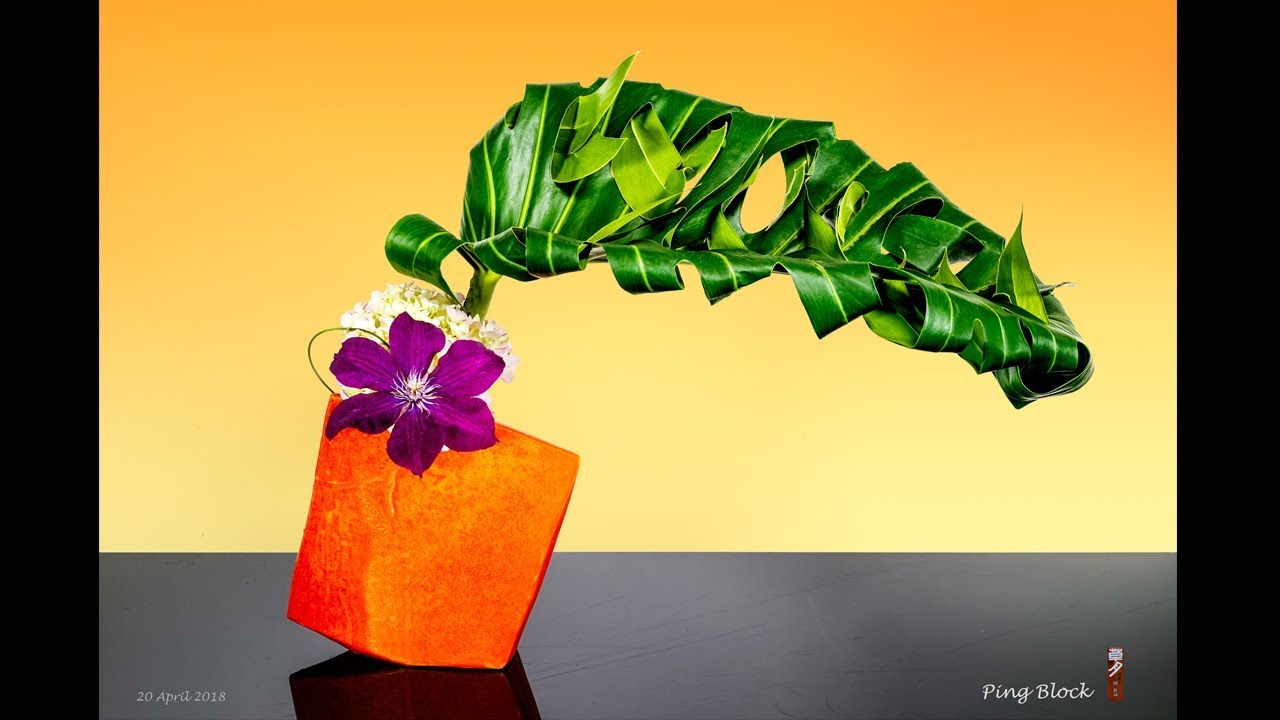 Sogetsu Ikebana Summer-Autumn Arrangements 2018