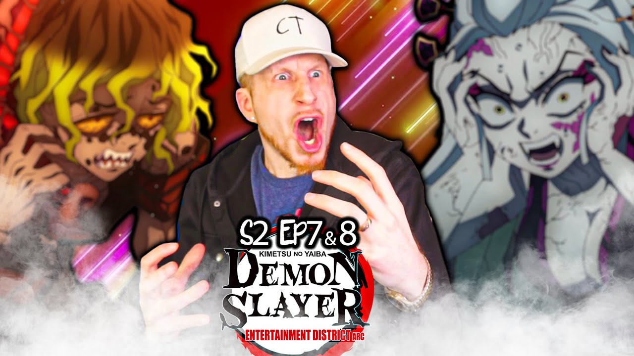 2 UPPER RANKS 😨 | Demon Slayer S2 E7-E8 Reactions (Transformation, Gathering)