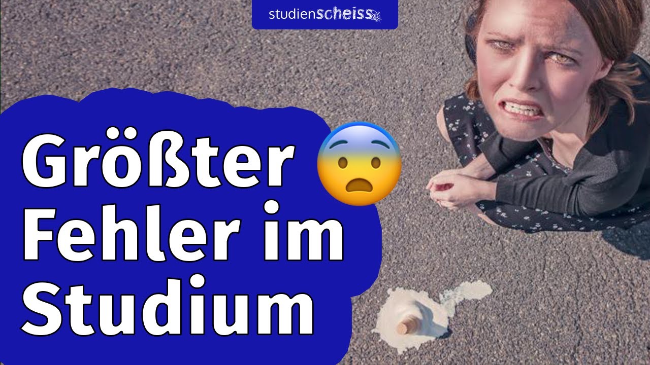 Machst du diesen fundamentalen Fehler in deinem Studium?